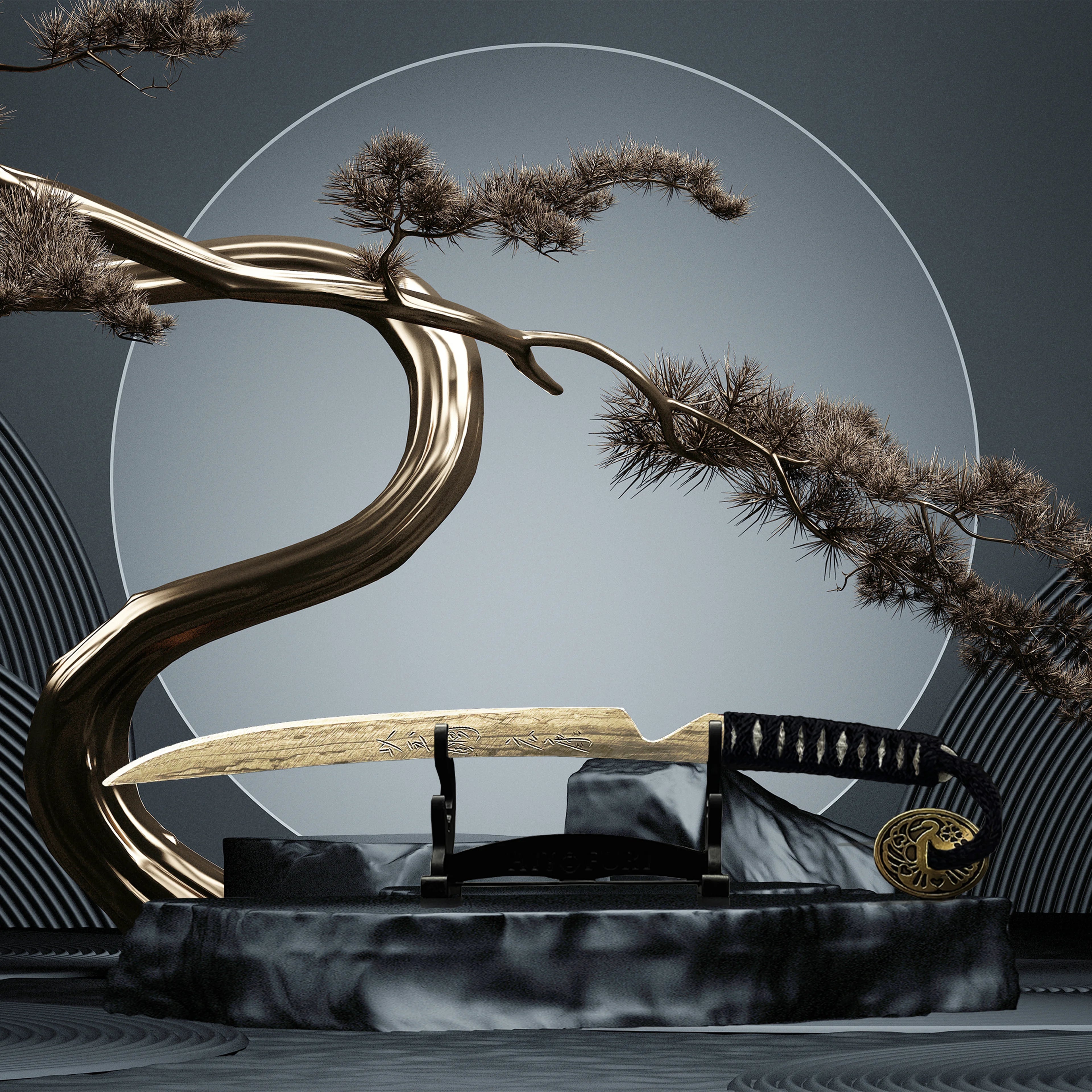 #カラー_新月(しんげつ・黒)