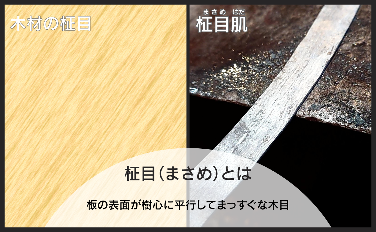 *【柾目】刀剣型ペーパーナイフ <玉鋼製>
