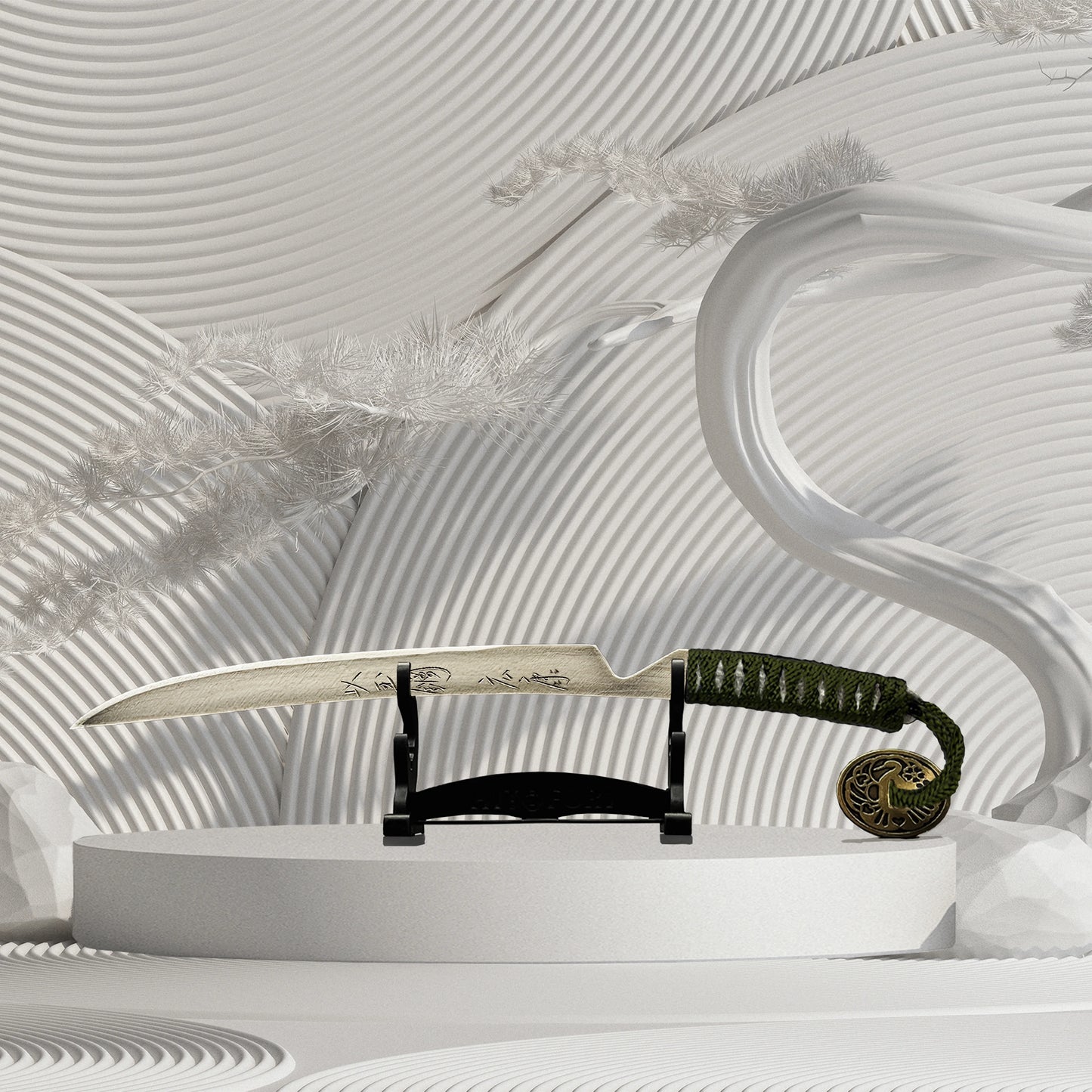 #カラー_葉隠（はがくれ・深緑）