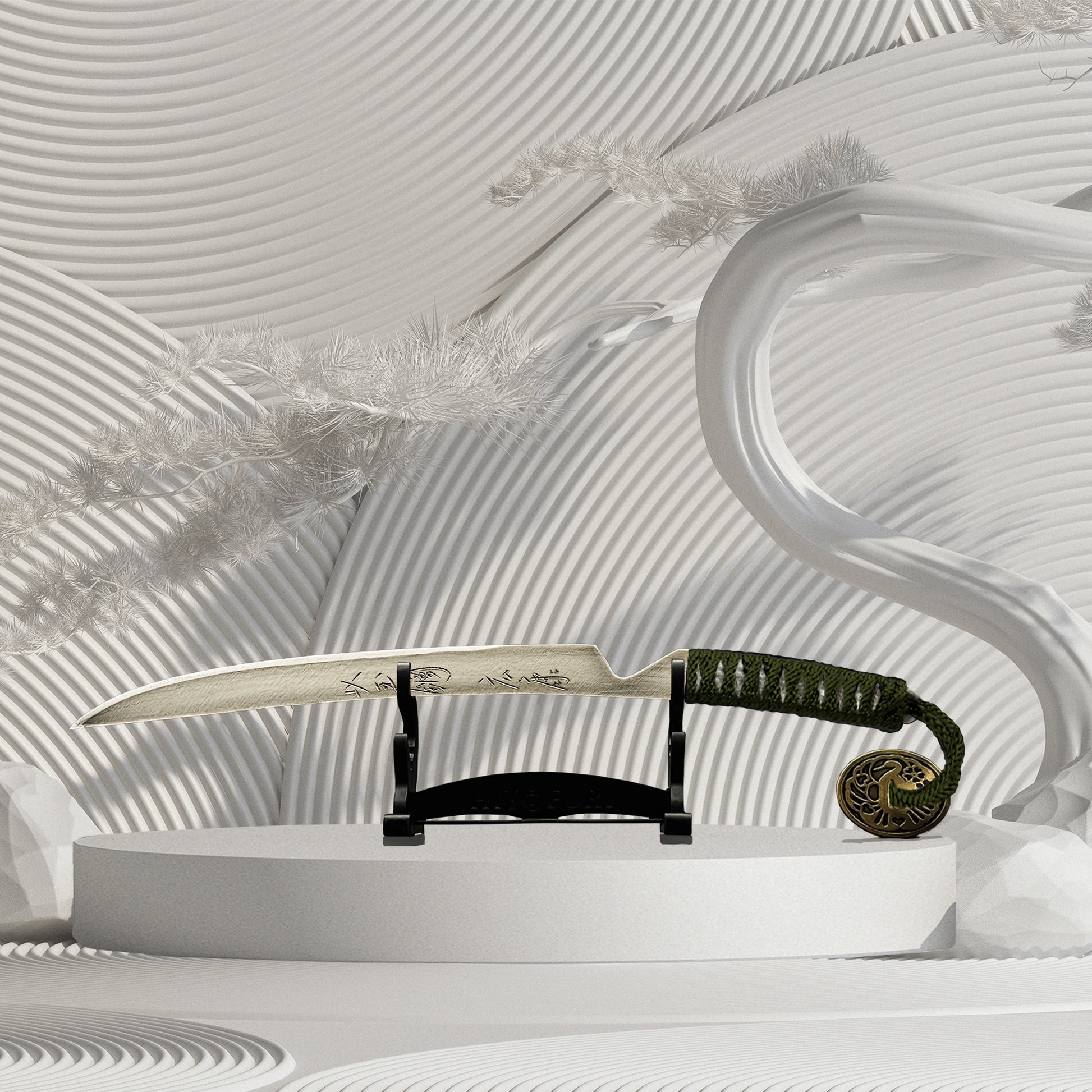 #カラー_葉隠（はがくれ・深緑）