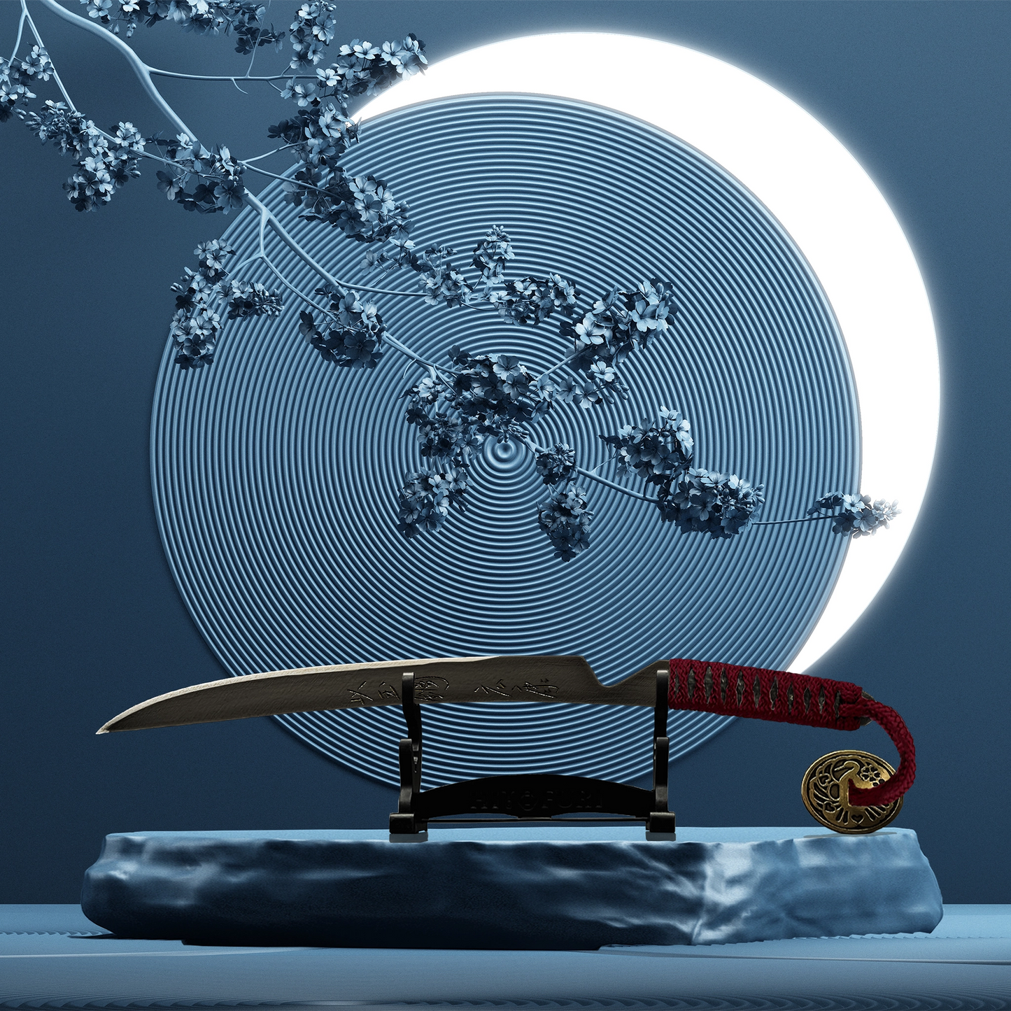 玉鋼製刀剣型ひとふり「漆黒 - SHIKKOKU -」 - HITOFURI プロジェクト