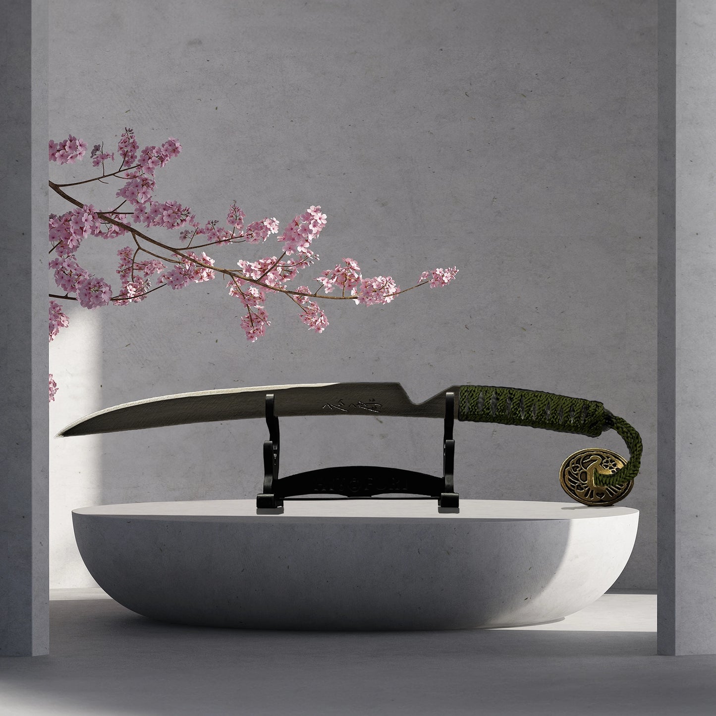 #カラー_葉隠（はがくれ・深緑）