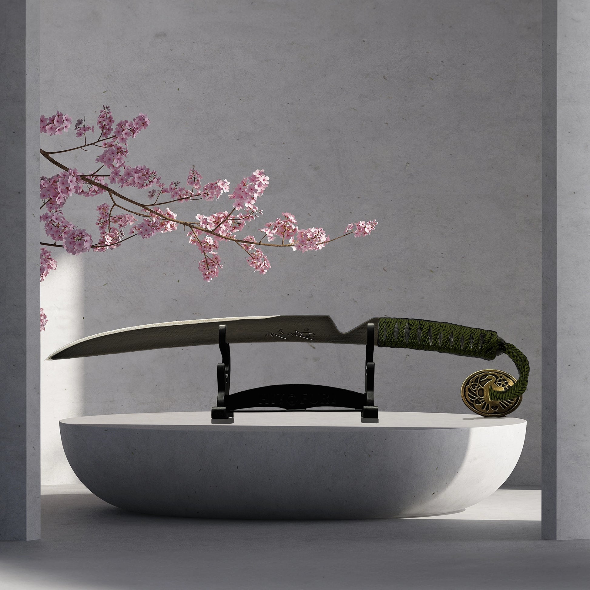 #カラー_葉隠（はがくれ・深緑）