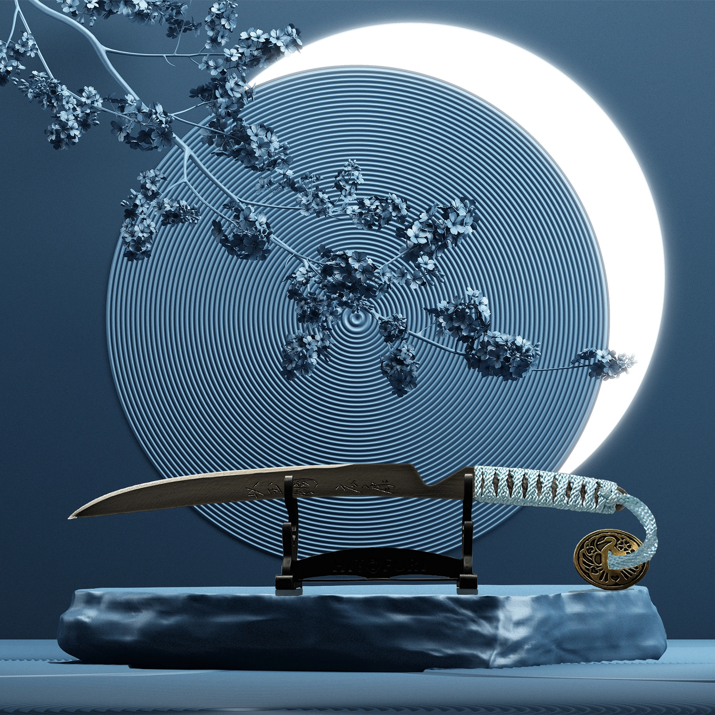 玉鋼製刀剣型ひとふり「漆黒 - SHIKKOKU -」 - HITOFURI プロジェクト