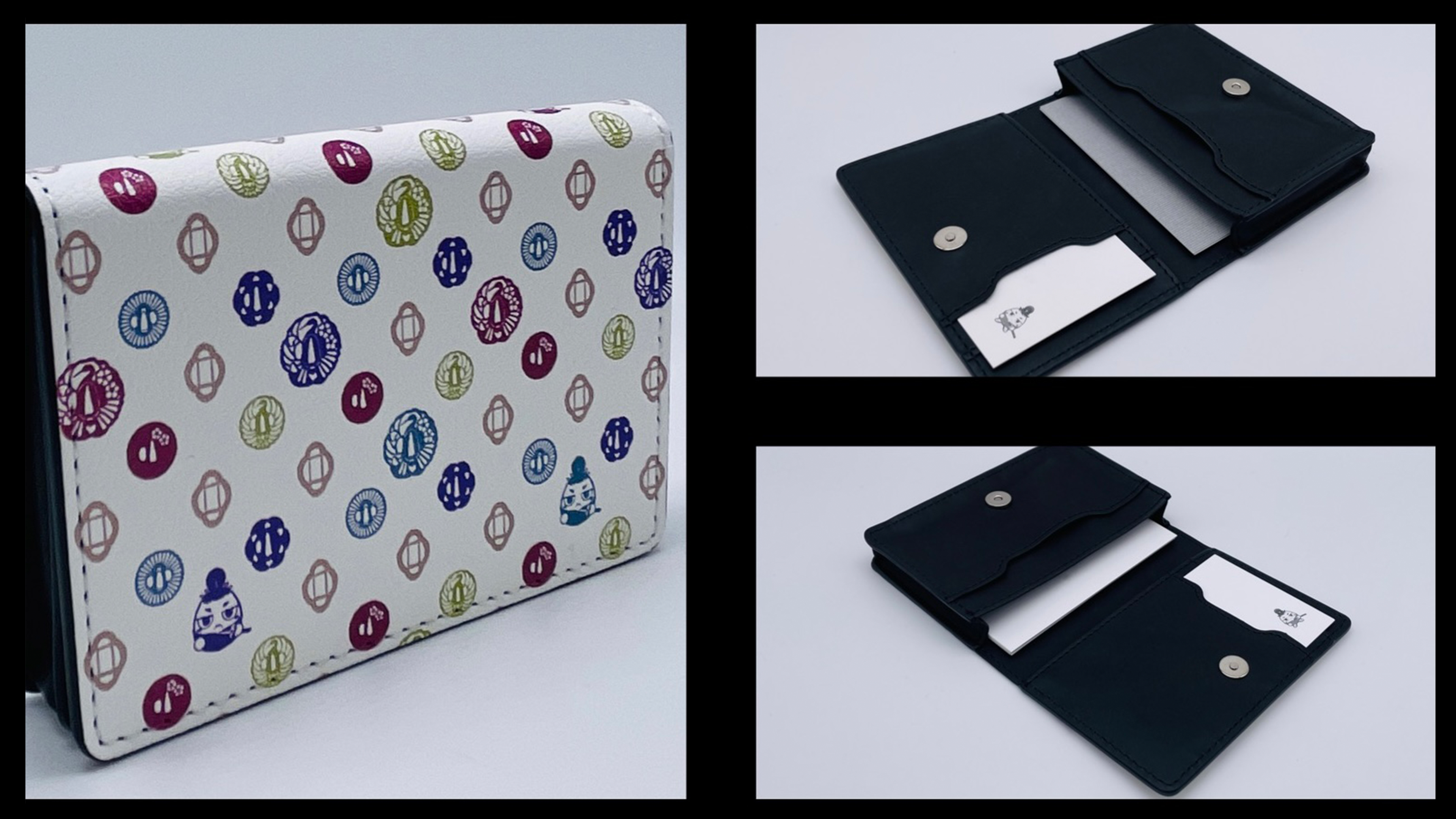 ひとまるモノグラム柄　大容量カードケース - HITOFURI プロジェクト